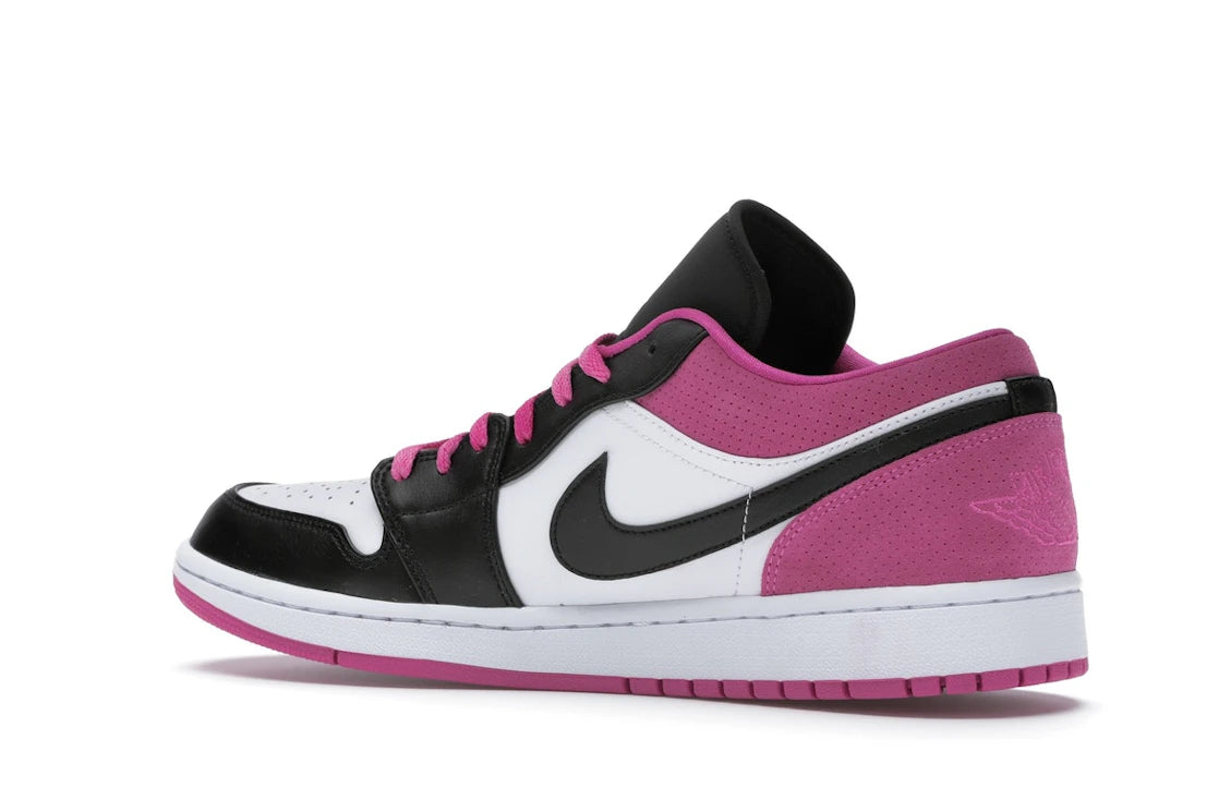 Jordan 1 Low Black Active Fuchsia