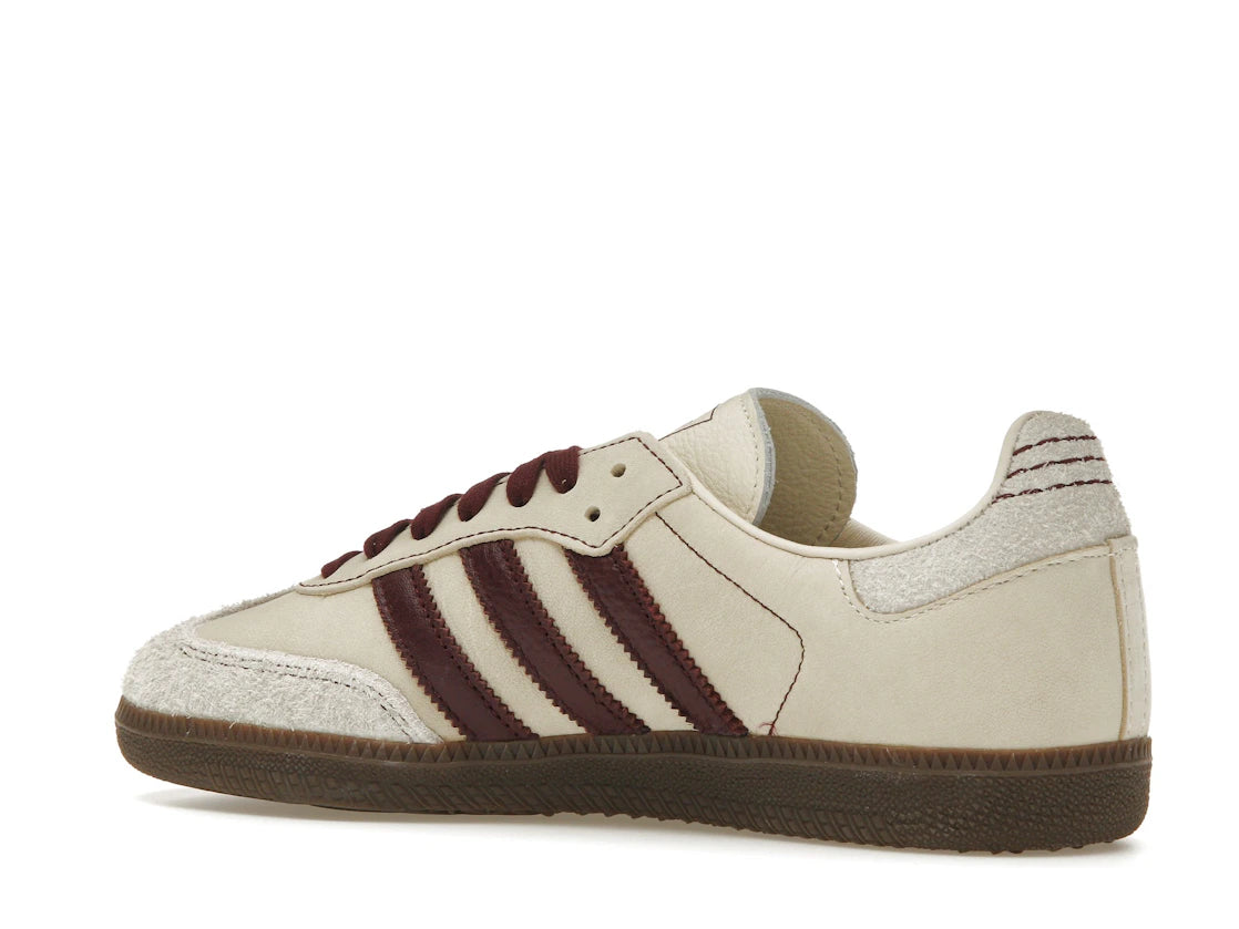 adidas Samba OG Wonder White Maroon