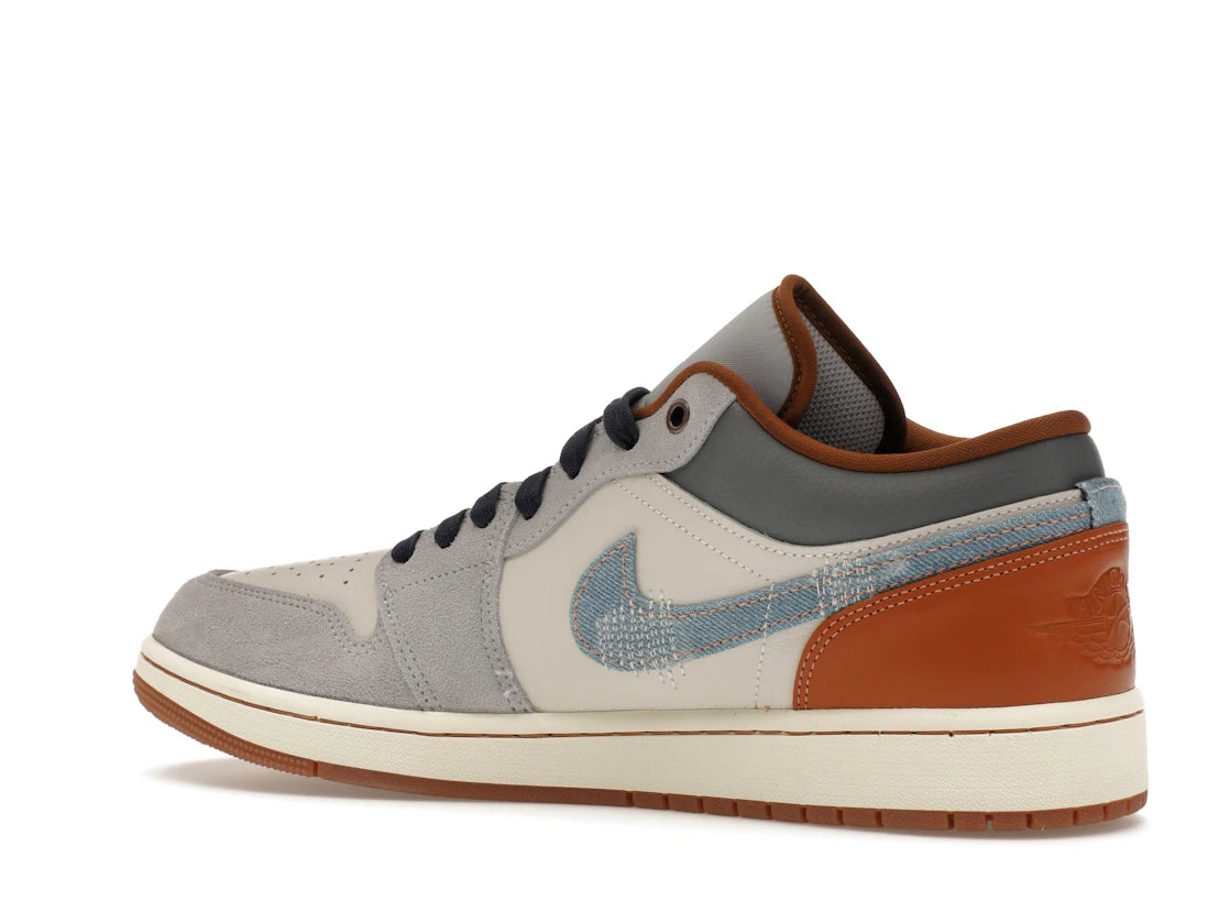 Jordan 1 Low SE Phantom Repaired Denim Swoosh