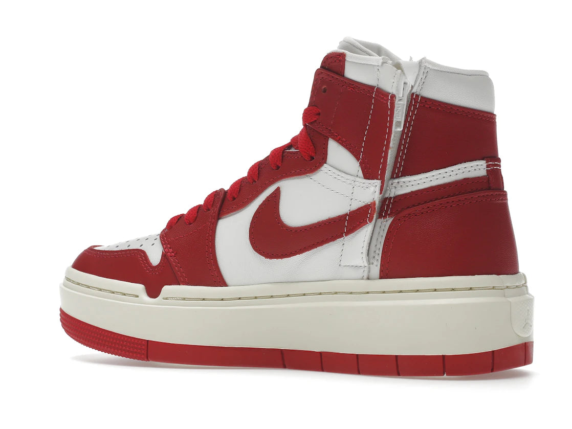 Jordan 1 Elevate High Summit Blanc Varsity Rouge (Femme)