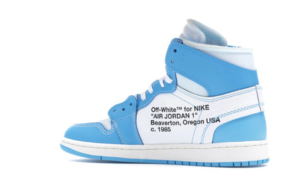 Jordan 1 Retro High Off-White University Blue (Homme)