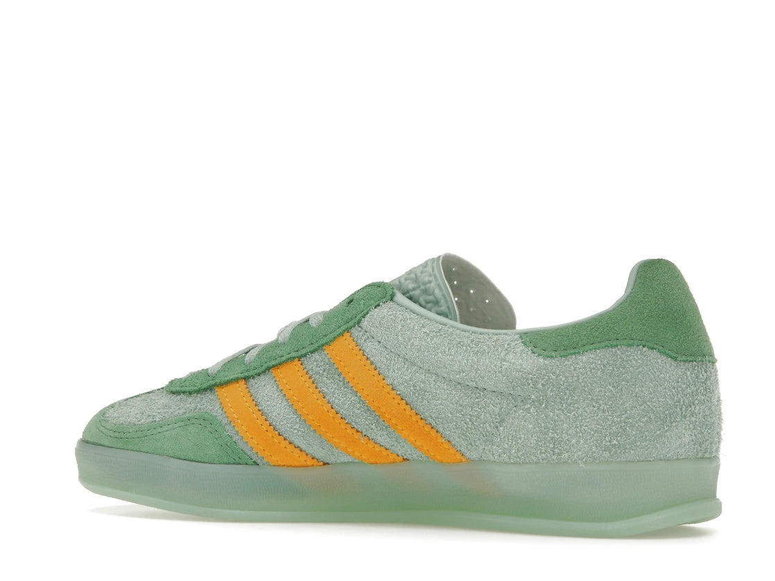 adidas Gazelle Indoor Hazy Green Crew Yellow