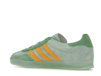 adidas Gazelle Indoor Hazy Green Crew Yellow