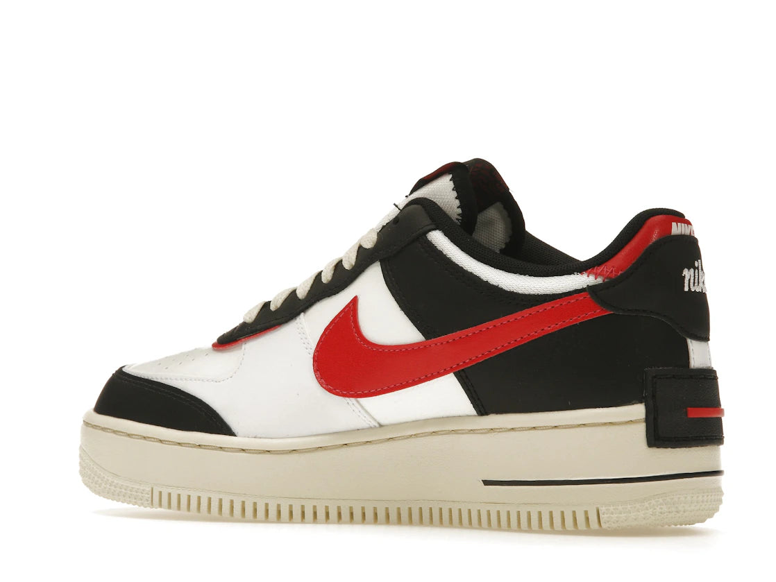Nike Air Force 1 Low Shadow Summit White University Red Black