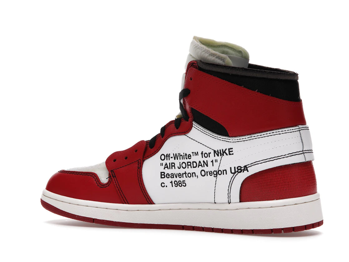Jordan 1 Retro High Off-White Chicago Midweek Heat