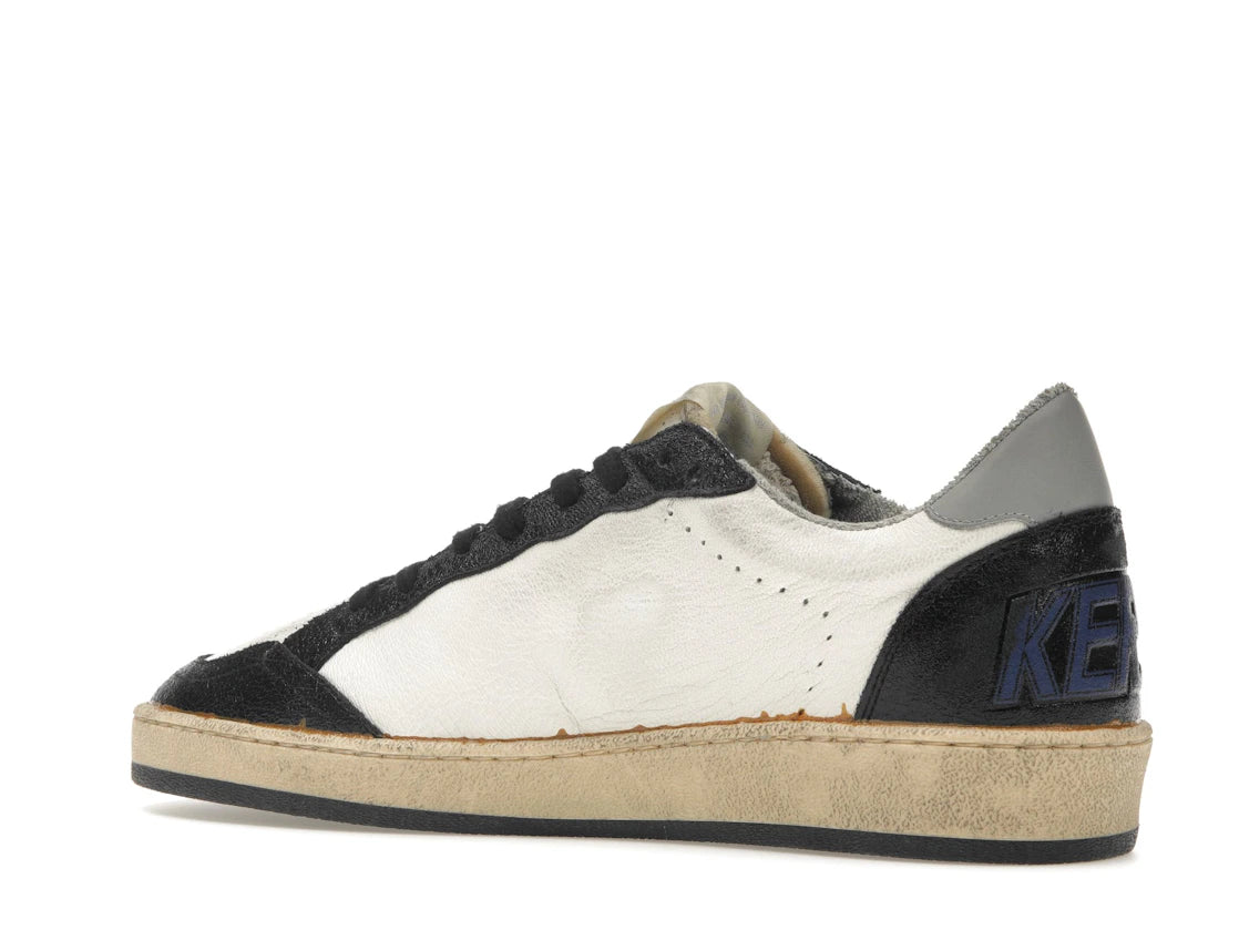 Golden Goose Ball-Star Black White Royal