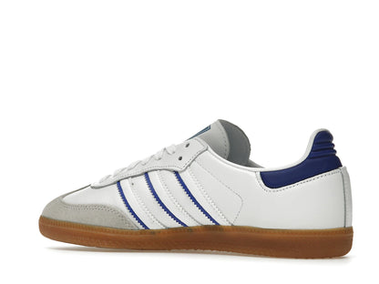 adidas Samba Leather Cloud White Lucid Blue