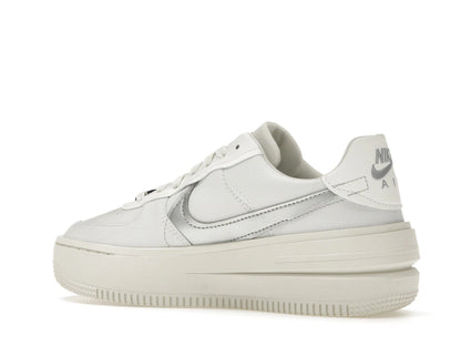 Nike Air Force 1 PLT.AF.ORM Summit White Metalic Silver