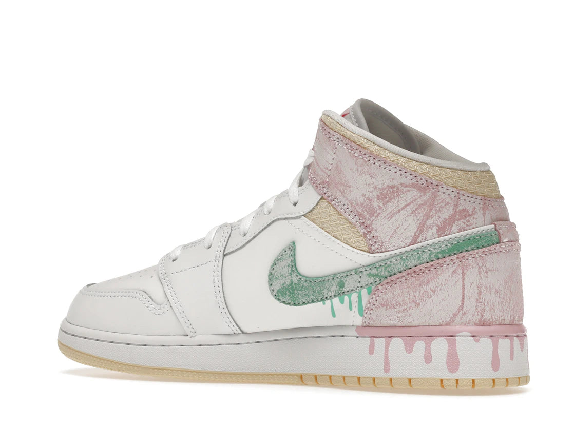 Jordan 1 Mid Paint Drip