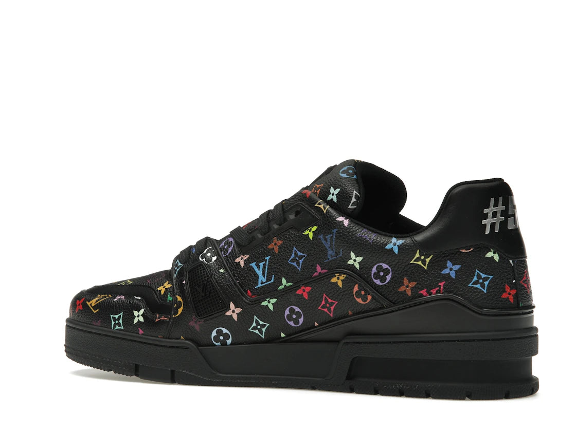 Louis Vuitton LV Trainer Takashi Murakami Black