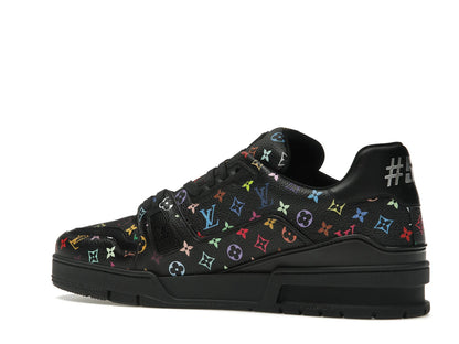 Louis Vuitton LV Trainer Takashi Murakami Black