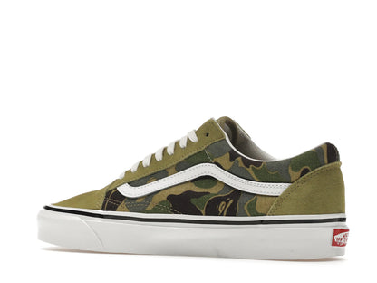 Vans Old Skool 36 DX Bape Green ABC Camo