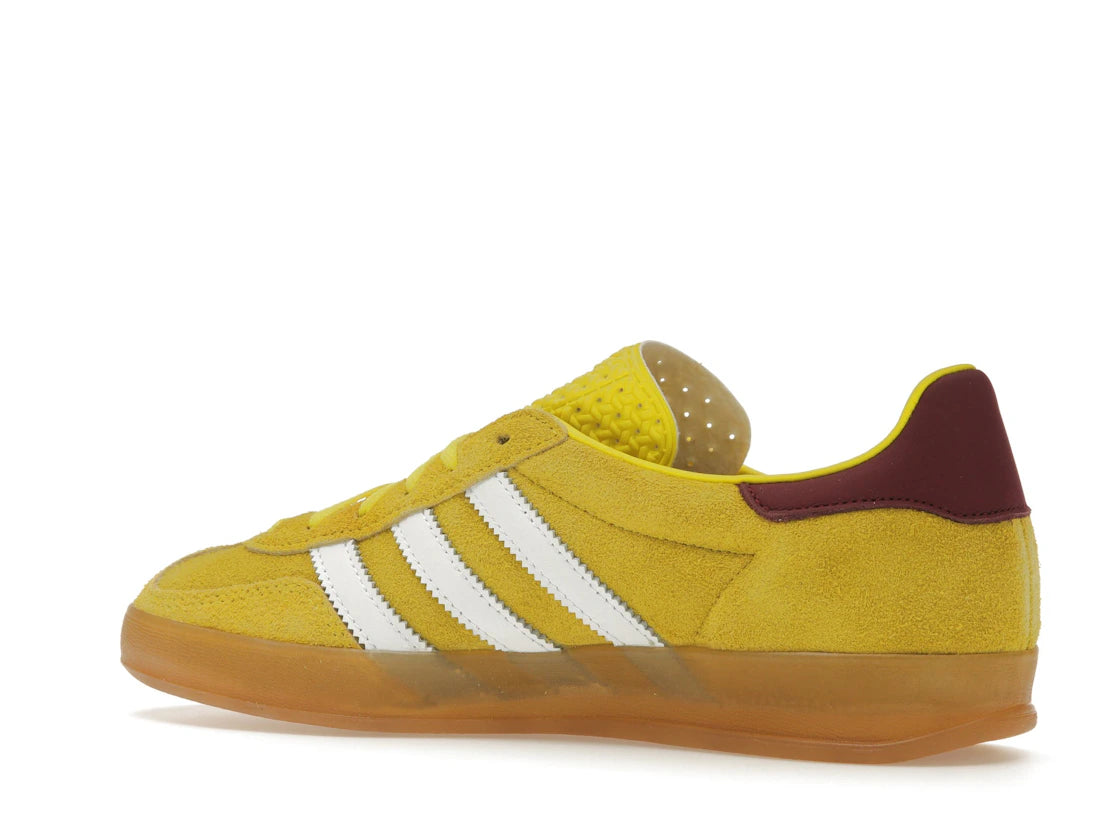 adidas Gazelle Indoor Bright Yellow Collegiate Burgundy