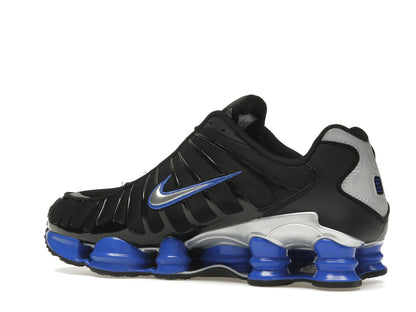 Nike Shox TL Black Racer Blue Metallic Silver