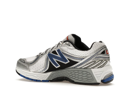 New Balance 860v2 White Team Royal Silver