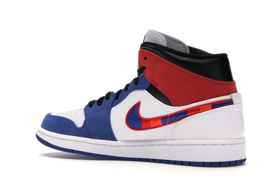 Jordan 1 Mid Multi-Color Swoosh