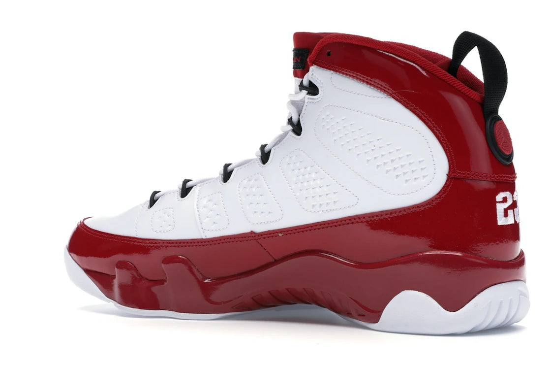 Air Jordan 9 Retro White Gym Red