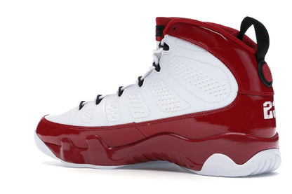 Air Jordan 9 Retro White Gym Red