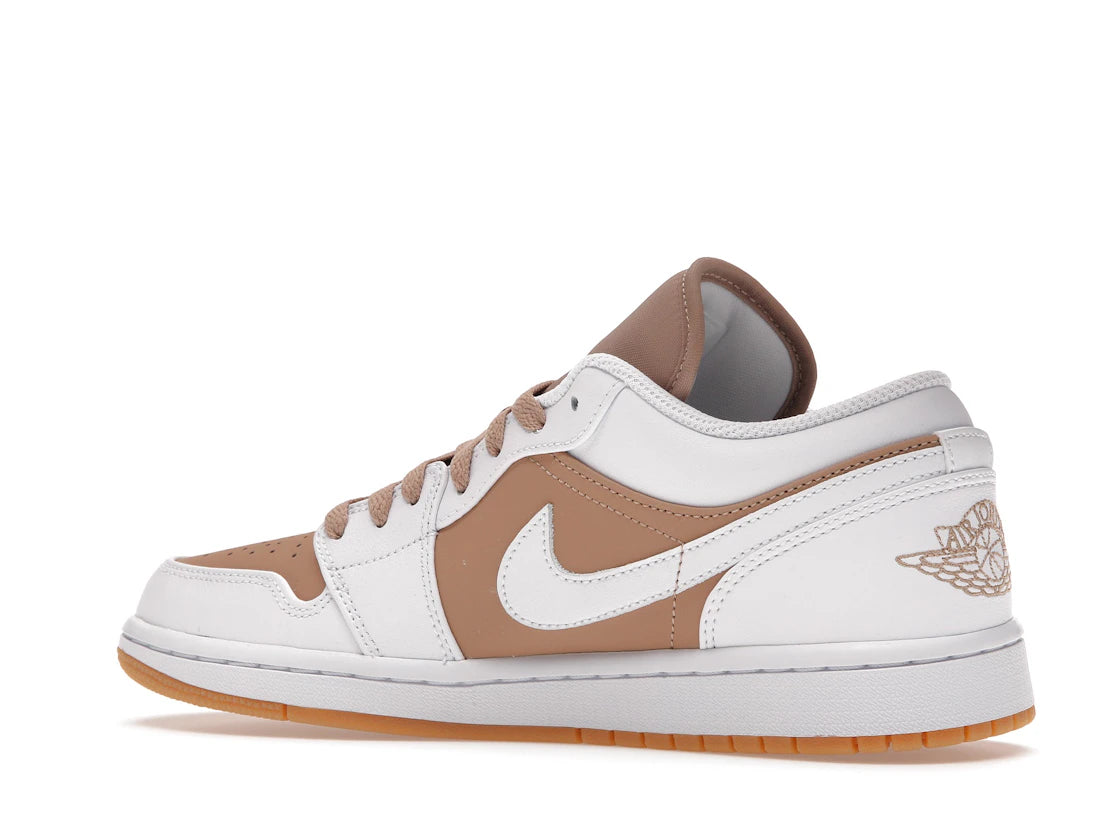 Jordan 1 Low Gum White
