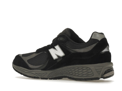 New Balance 2002R Black Dark Grey White