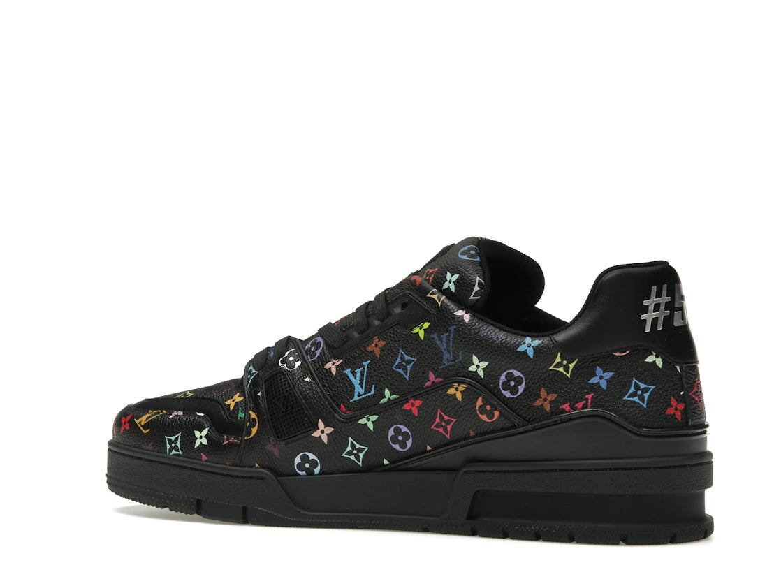 Louis Vuitton LV Trainer Takashi Murakami Black