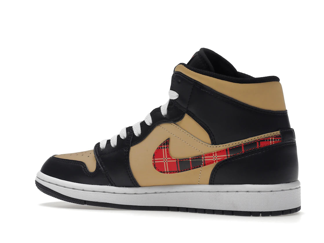 Air Jordan 1 Mid Tartan Swoosh