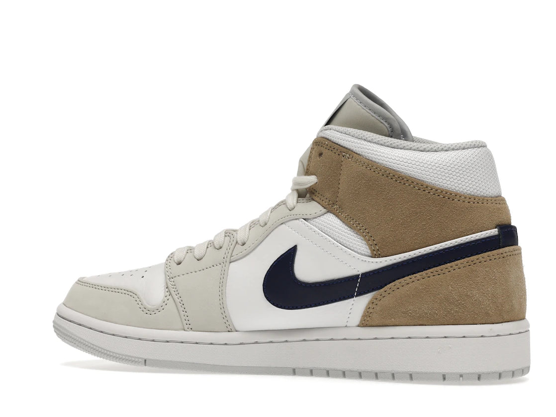 Jordan 1 Mid Tan Suede