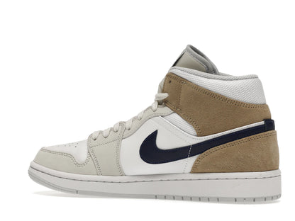 Jordan 1 Mid Tan Suede