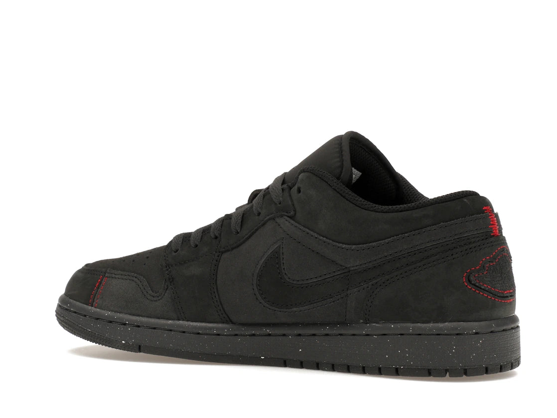 Jordan 1 Low SE Craft Dark Smoke Grey Varsity Red