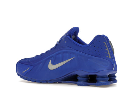 Nike Shox R4 Racer Blue Metallic Silver
