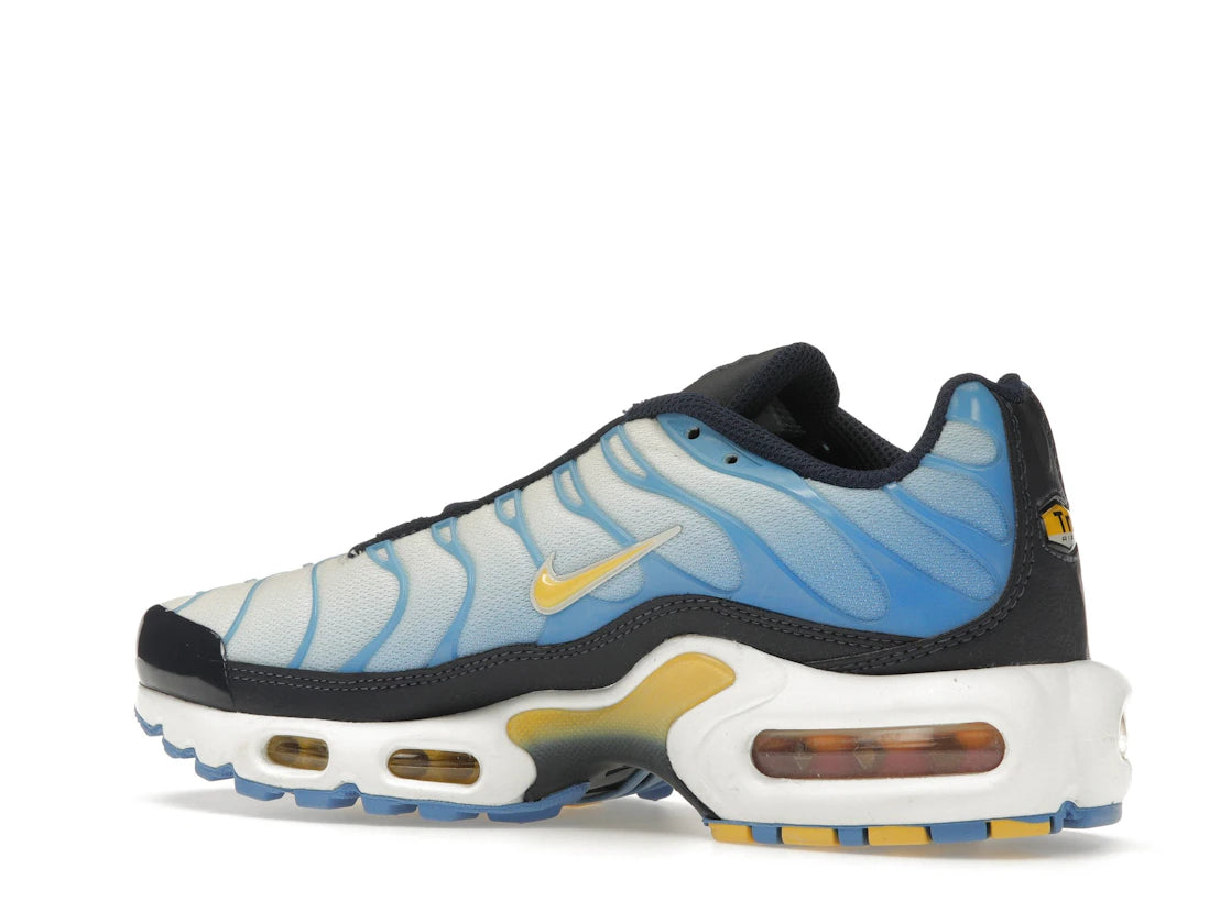 Nike Air Max Plus University Blue Topaz Gold