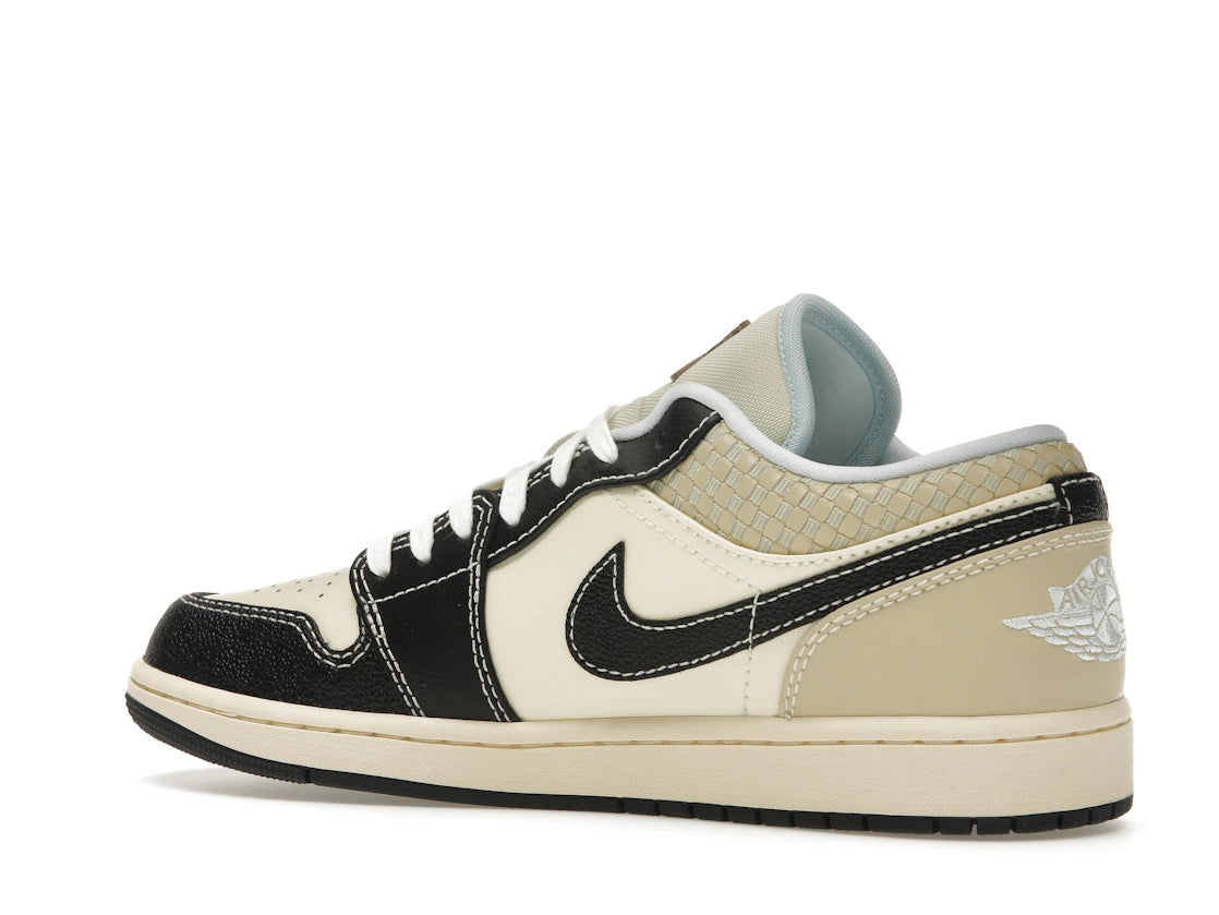 Jordan 1 Low SE Coconut Milk Black Muslin