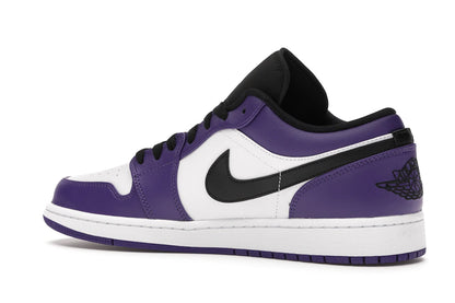 Jordan 1 Low Court Purple White