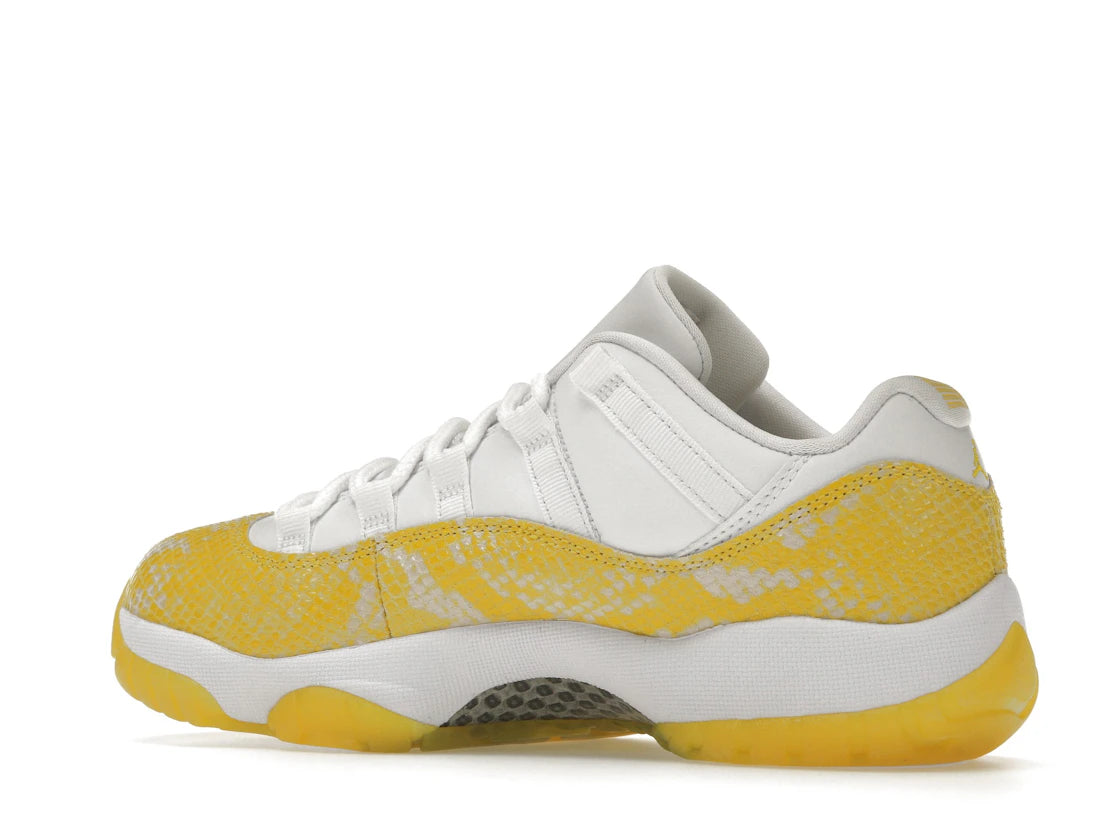 Jordan 11 Retro Low Yellow Snakeskin