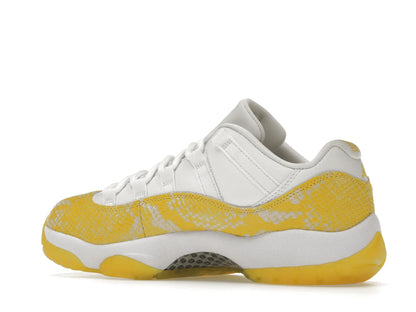 Jordan 11 Retro Low Yellow Snakeskin
