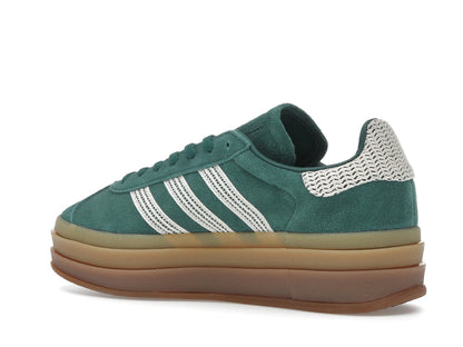 adidas Gazelle Bold Collegiate Green White Gold