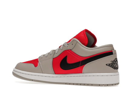 Jordan 1 Retro Low Light Iron Ore Siren Red