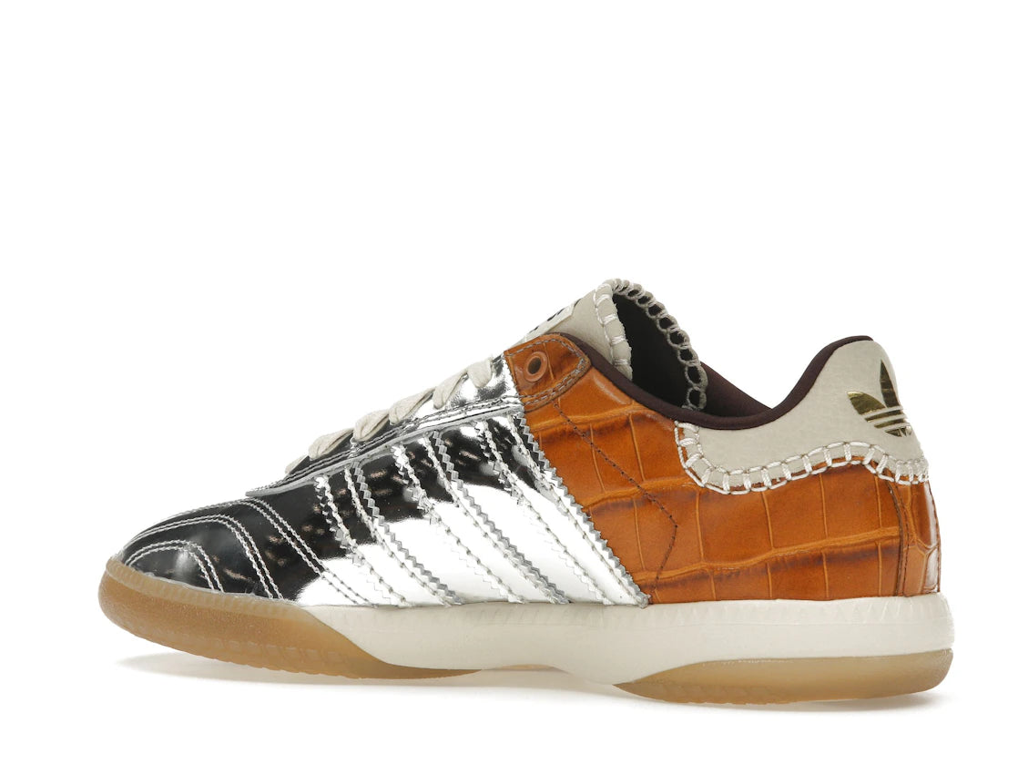 adidas Samba Millennium Wales Bonner Silver Metallic Yellow Croc