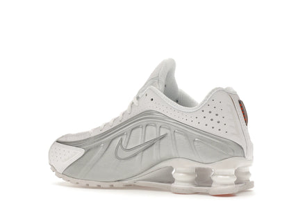 Nike Shox R4 White Metallic Silver