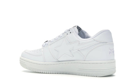 BAPE STA Low White