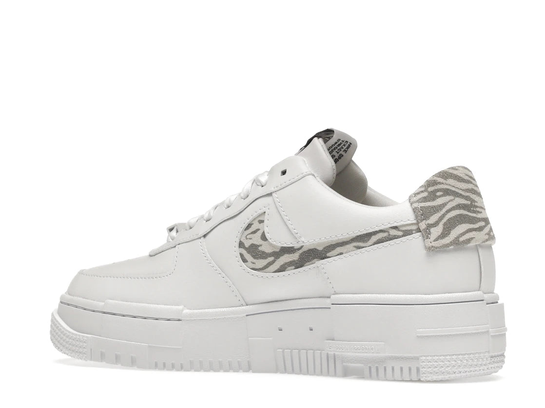 Nike Air Force 1 Low Pixel SE White Zebra