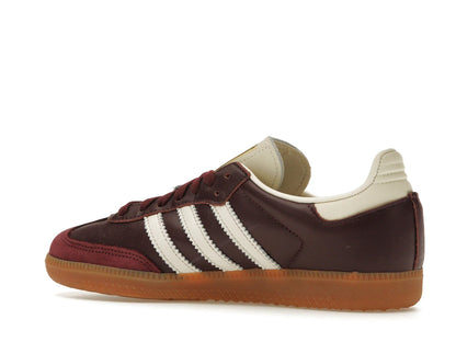 adidas Samba OG Maroon Gold Metallic