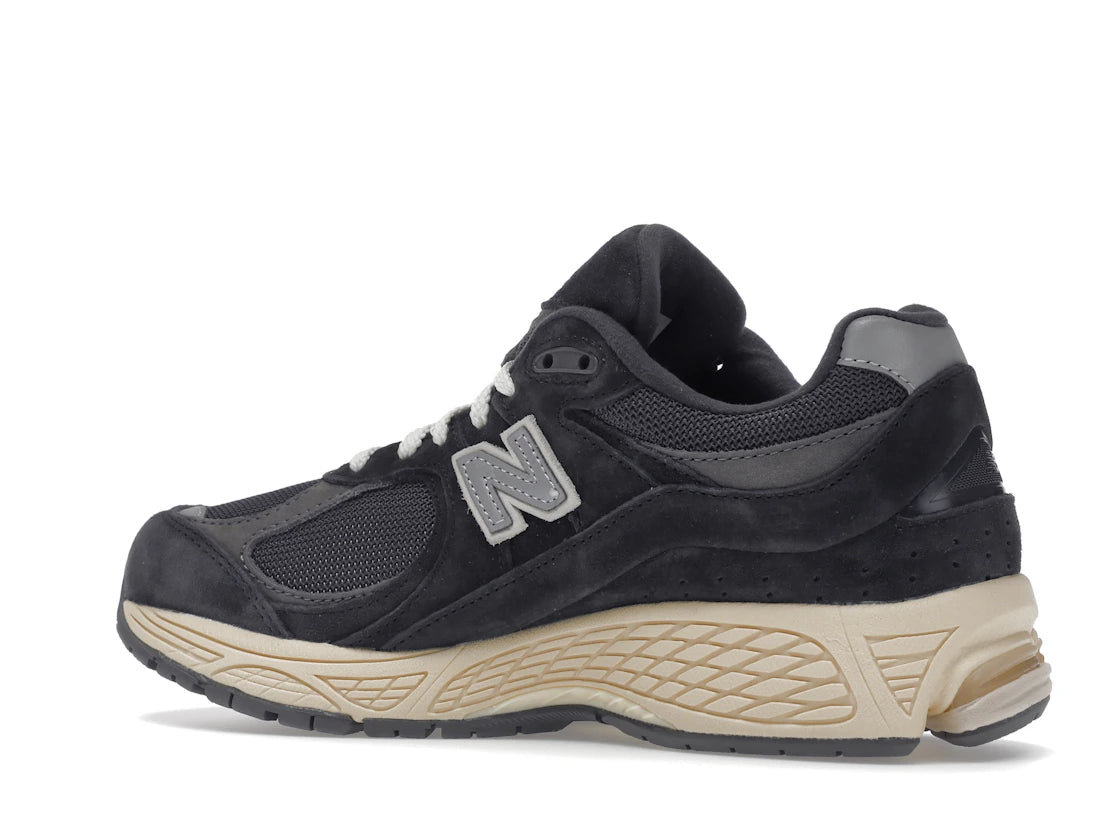 New Balance 2002R Black Dark Grey