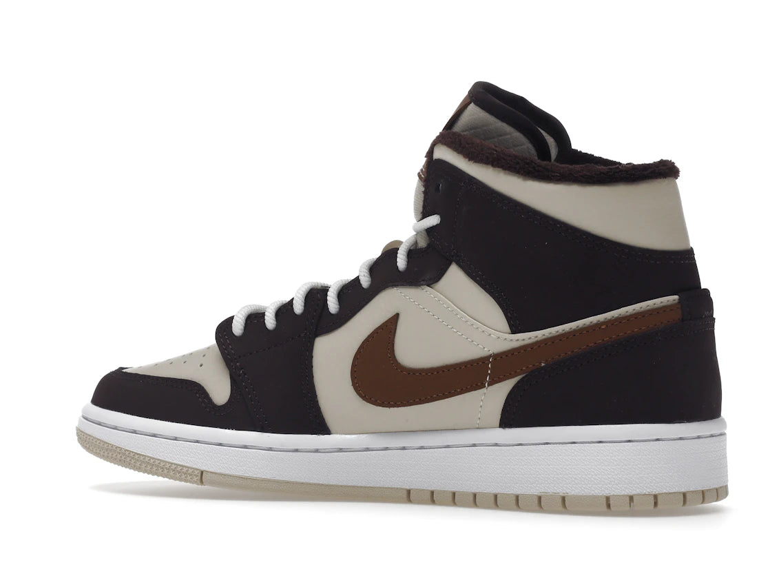 Jordan 1 Mid SE Brown Basalt Oatmeal