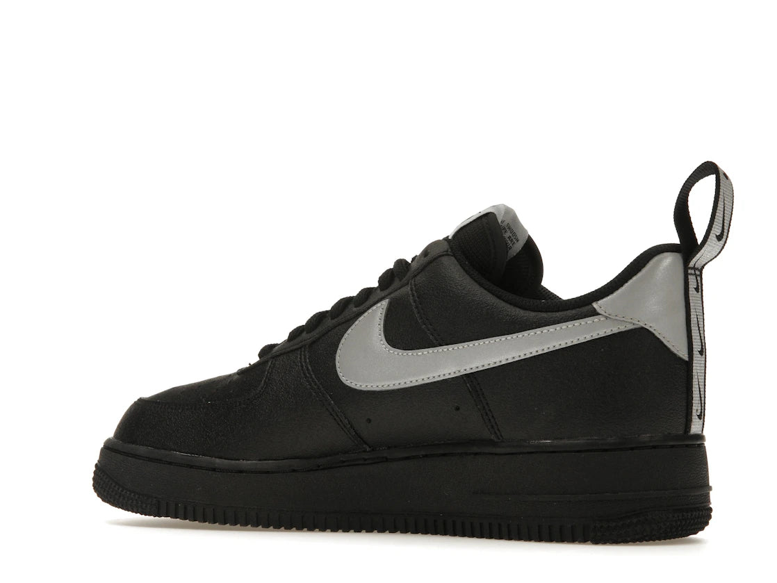 Nike Air Force 1 Low '07 LV8 Black Metallic Silver