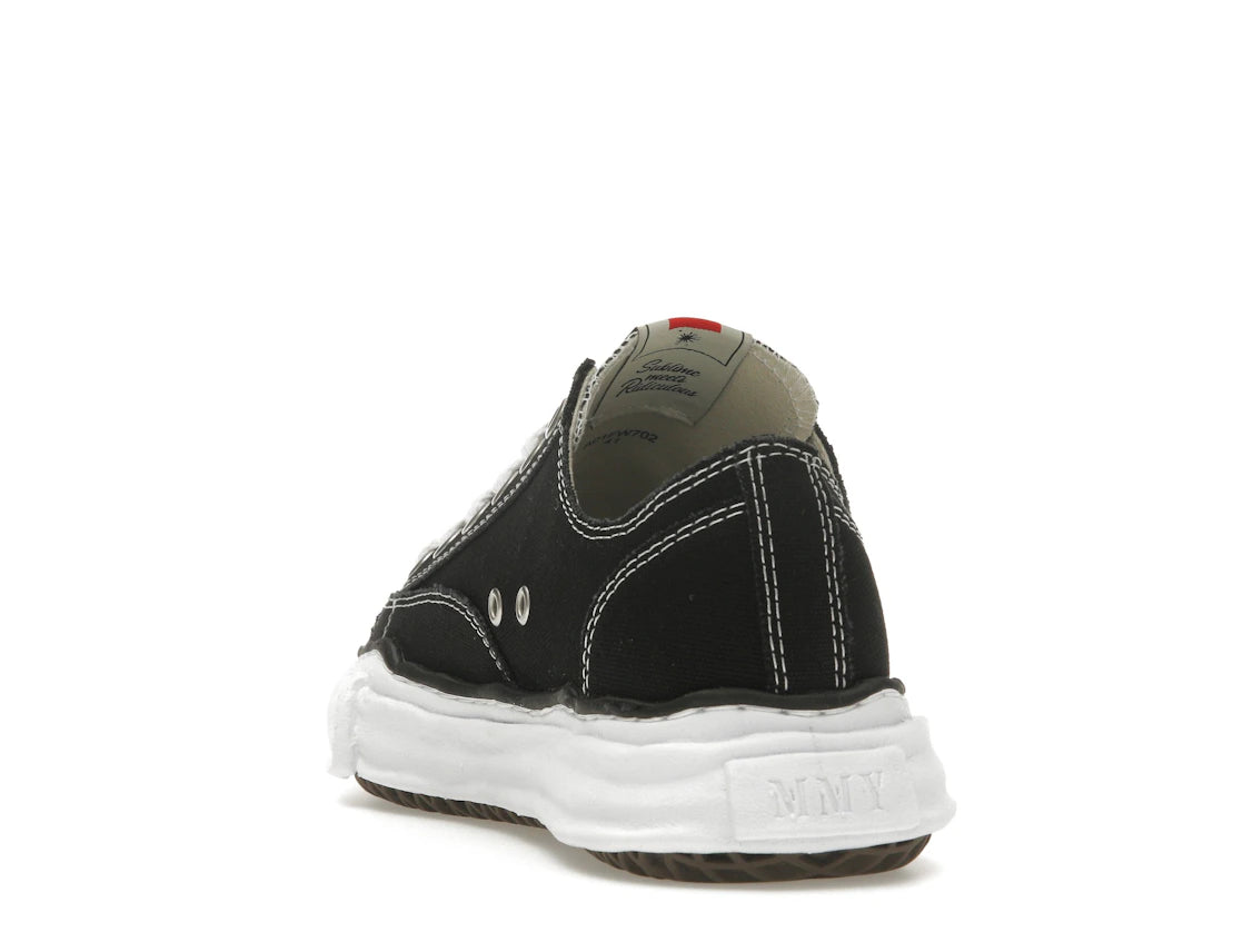 Maison Mihara Yasuhiro Peterson OG Sole Canvas Low Black