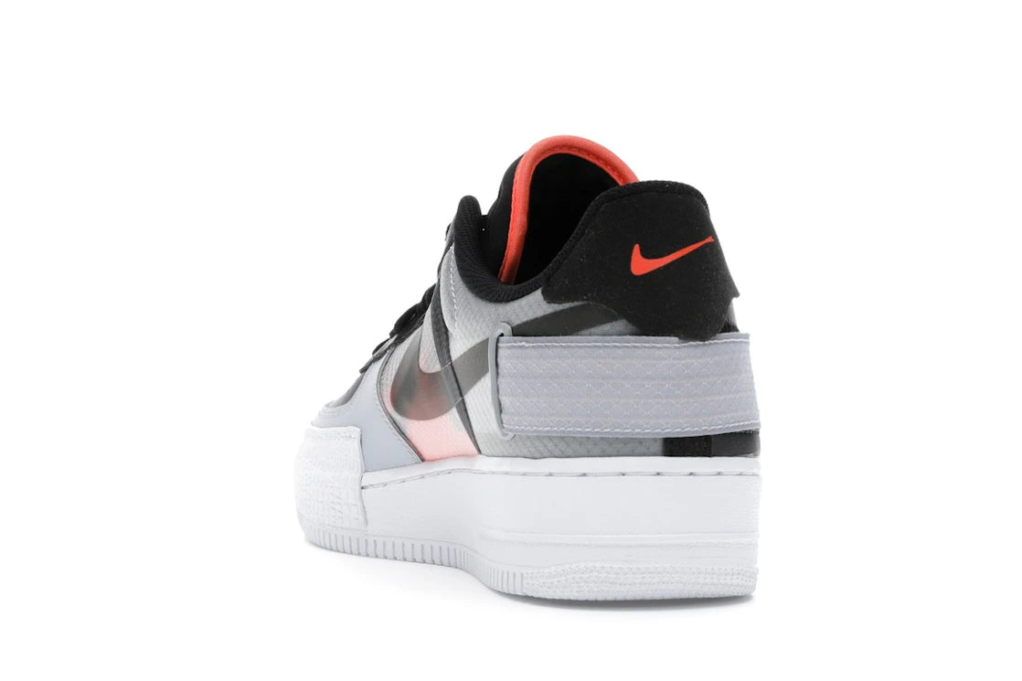 Nike Air Force 1 Type Black Hyper Crimson