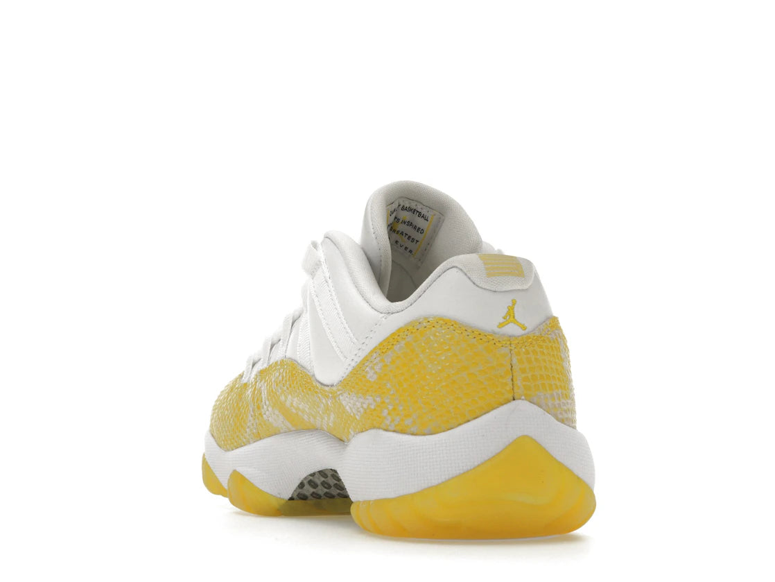 Jordan 11 Retro Low Yellow Snakeskin