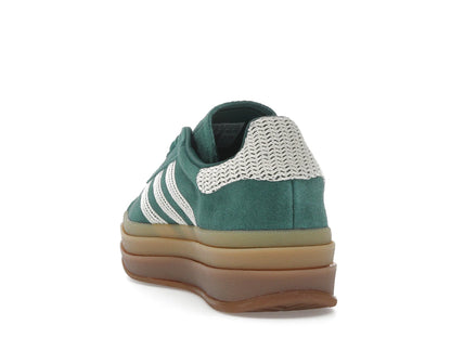 adidas Gazelle Bold Collegiate Green White Gold