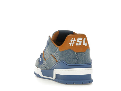Louis Vuitton LV Trainer Blue Damier 3D Denim